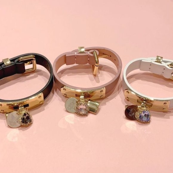 RoseMarie Seoir x Sanrio Kuromi leather bracelet cuff - Picture 5 of 8